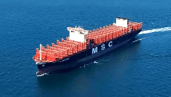 国际海运公司MSC 西非航线首投 24000 TEU 超级集装箱船（航运史新里程碑）