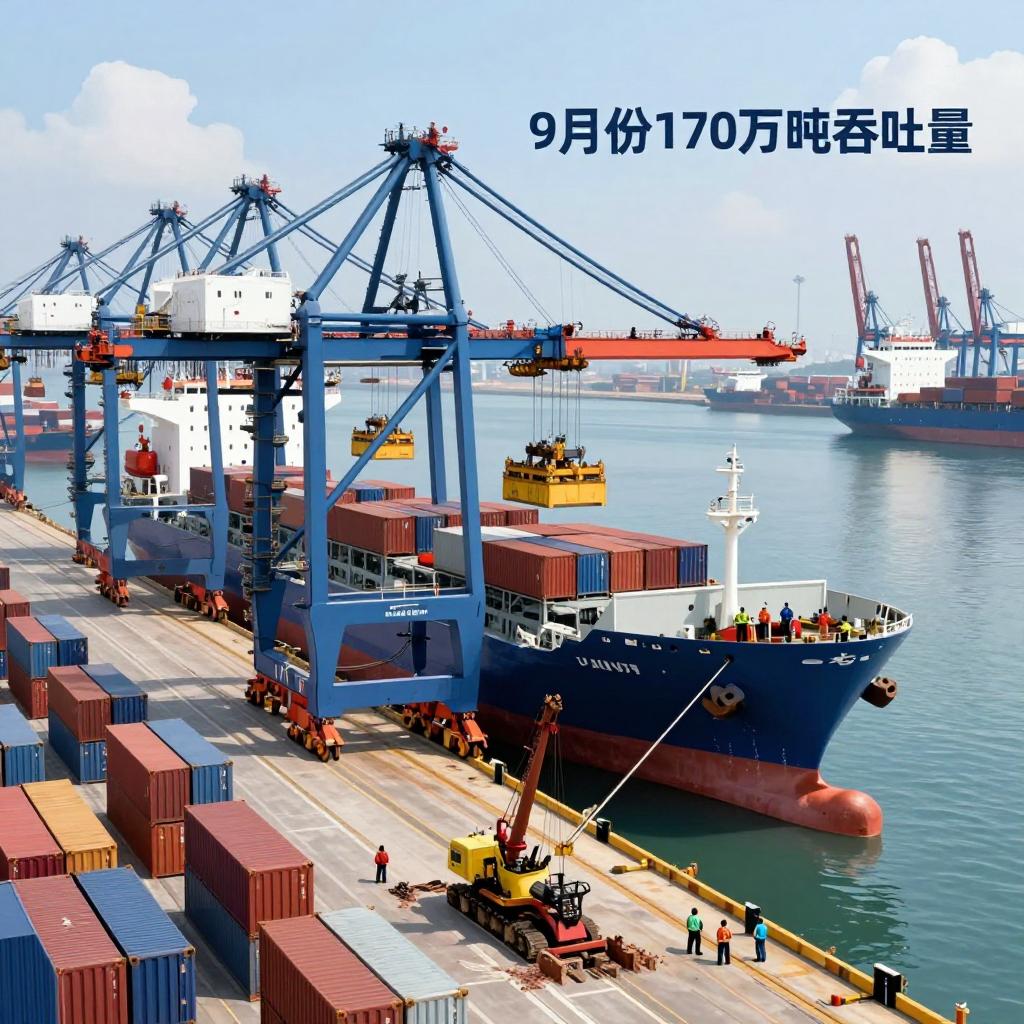 北部湾港前九月完成货物吞吐量1.7万吨 拟近9亿收购关联方资产扩宽港口业务 北部湾港前九月完成货物吞吐量1.7万吨 拟近9亿收购关联方资产扩宽港口业务