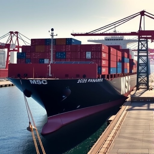 MSC Benin号靠泊国际海运马耳他自由港！（2025年新造巴拿马型船亮相）