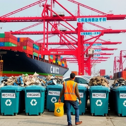 青岛港成为青岛西海岸新区**垃圾分类试点单位