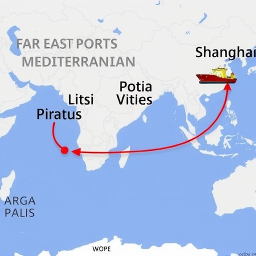 国际海运巨头万海航运推出FM1 航线（直达远东和地中海港口）