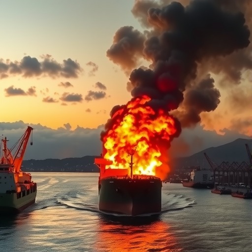 突发：国际海运巴尔的摩港口发生货船爆炸（国际物流新闻资讯）