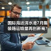 国际海运清水港7月集装箱运输量再创新高？（不，是延续上升趋势）（图3）