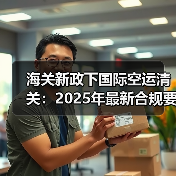 海关新政下国际空运清关:2025年最新合规要点(图2) 海关新政下国际空运清关:2025年最新合规要点(图2)