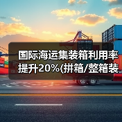 国际海运集装箱利用率提升20%(拼箱/整箱装载率计算与空隙填充方案)(图2) 国际海运集装箱利用率提升20%(拼箱/整箱装载率计算与空隙填充方案)(图2)