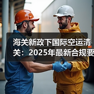 海关新政下国际空运清关:2025年最新合规要点(图3) 海关新政下国际空运清关:2025年最新合规要点(图3)