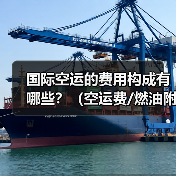 国际空运的费用构成有哪些？（空运费/燃油附加费/安检费/仓储费等）（图2）