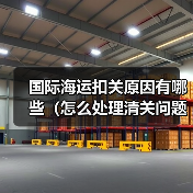 国际海运扣关原因有哪些（怎么处理清关问题）