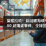 警报拉响！新加坡海峡 80 起海盗事件，全球贸易大动脉受冲击（国际海运新闻资讯）