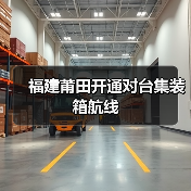 福建莆田开通对台集装箱航线