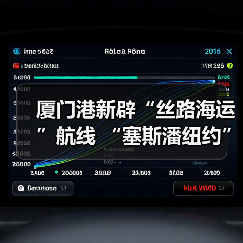 厦门港新辟“丝路海运”航线 “塞斯潘纽约”轮首航厦门