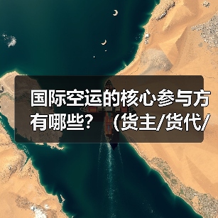 国际空运的核心参与方有哪些？（货主/货代/航司/机场/清关行）（图2）