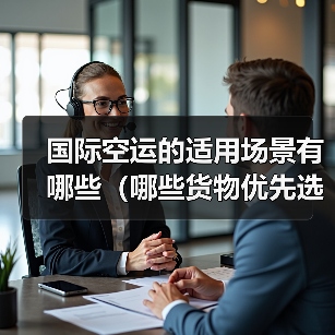 国际空运的适用场景有哪些（哪些货物优先选空运）（图3）