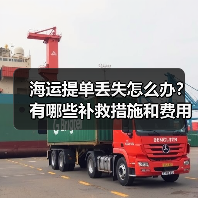海运提单丢失怎么办？有哪些补救措施和费用（国际海运干货知识分享）（图2）