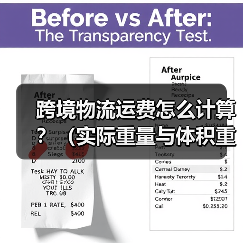 跨境物流运费怎么计算?(实际重量与体积重量的核算逻辑)(图4) 跨境物流运费怎么计算?(实际重量与体积重量的核算逻辑)(图4)