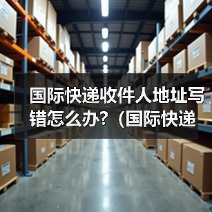 国际快递收件人地址写错怎么办?(国际快递干货知识分享)(图2) 国际快递收件人地址写错怎么办?(国际快递干货知识分享)(图2)