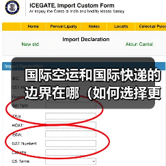国际空运和国际快递的边界在哪（如何选择更划算）（图3）