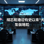 胡志明港迎有史以来*大集装箱船(图2) 胡志明港迎有史以来*大集装箱船(图2)