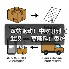 双站驱动！中欧班列（武汉 — 莫斯科）香炉山站首发（华中国际物流枢纽再提速）（图3）