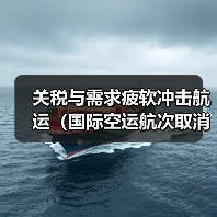 关税与需求疲软冲击航运(国际空运航次取消规模超疫情) 关税与需求疲软冲击航运(国际空运航次取消规模超疫情)