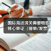 国际海运清关需要哪些核心单证（提单/发票/箱单/产地证等）（图3）
