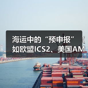 海运中的“预申报”（如欧盟ICS2、美国AMS）是什么（国际海运干货知识分享）（图2）