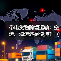 带电货物跨境运输:空运、海运还是快递?(合规要求与渠道推荐)(图4) 带电货物跨境运输:空运、海运还是快递?(合规要求与渠道推荐)(图4)