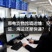 带电货物跨境运输:空运、海运还是快递?(合规要求与渠道推荐)(图2) 带电货物跨境运输:空运、海运还是快递?(合规要求与渠道推荐)(图2)