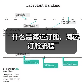 什么是海运订舱,海运订舱流程(图4) 什么是海运订舱,海运订舱流程(图4)