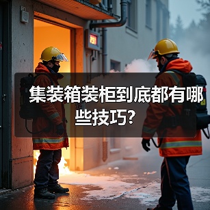 集装箱装柜到底都有哪些技巧?(图2) 集装箱装柜到底都有哪些技巧?(图2)
