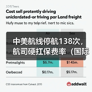 中美航线停航138次，航司硬扛保费率（国际海运新闻资讯）