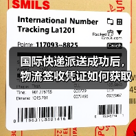 国际快递派送成功后，物流签收凭证如何获取（国际快递干货知识分享）（图2）