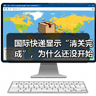 国际快递显示“清关完成”，为什么还没开始派送（不清楚的跨境电商卖家看过来）