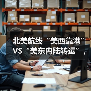 北美航线“美西靠港”VS“美东内陆转运”，成本与时效对比（国际海运干货知识分享）（图3）