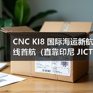 CNC KI8 国际海运新航线首航（直靠印尼 JICT 枢纽港，中韩至雅加达时效再提速）（图3）