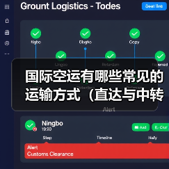 国际空运有哪些常见的运输方式（直达与中转有何不同）（图2）