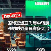 国际空运直飞与中转航线的时效差异有多大（如何选择更高效）（图2）