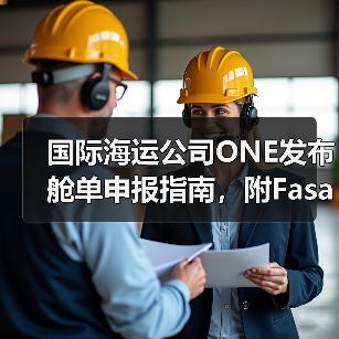 国际海运公司ONE发布舱单申报指南,附Fasah平台操作要点(出口沙特货主必读)(图4) 国际海运公司ONE发布舱单申报指南,附Fasah平台操作要点(出口沙特货主必读)(图4)