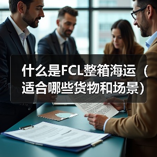 什么是FCL整箱海运（适合哪些货物和场景）