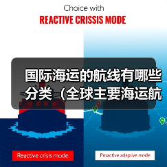 国际海运的航线有哪些分类（全球主要海运航线有哪些）（图2）