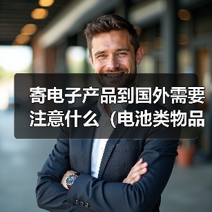 寄电子产品到国外需要注意什么（电池类物品怎么寄）（图2）