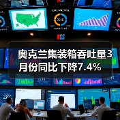 奥克兰集装箱吞吐量3月份同比下降7.4% 奥克兰集装箱吞吐量3月份同比下降7.4%