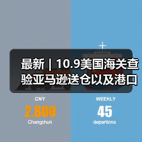 最新 | 10.9美国海关查验亚马逊送仓以及港口周情况更新!(图2) 最新 | 10.9美国海关查验亚马逊送仓以及港口周情况更新!(图2)