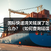 国际快递清关延误了怎么办？（如何查询延误原因）（图3）