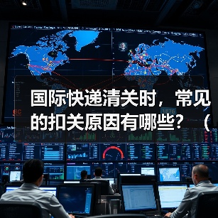 国际快递清关时，常见的扣关原因有哪些？（外贸人如何规避）（图2）