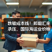 跌破成本线!即期汇率承压,国际海运业价格战阴云笼罩(国际海运新闻资讯) 跌破成本线!即期汇率承压,国际海运业价格战阴云笼罩(国际海运新闻资讯)
