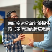 国际空运分单能够提货吗（不清楚的跨境电商卖家看过来）（图3）