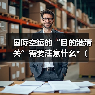 国际空运的“目的港清关”需要注意什么*（国际空运干货知识分享）（图2）