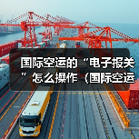 国际空运的“电子报关”怎么操作（国际空运干货知识分享）（图4）