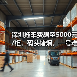深圳拖车费飙至5000元/柜,码头堵爆,一号难求!节前出货难! 深圳拖车费飙至5000元/柜,码头堵爆,一号难求!节前出货难!
